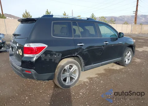 2013 Toyota Highlander Limited V6 from USA, damaged, VIN 5TDYK3EH5DS141842